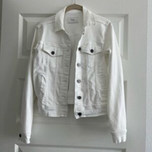 Women's White Denim Jacket